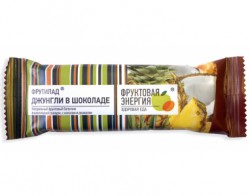 Батончик 55 г Фрутилад джунгли в шоколаде