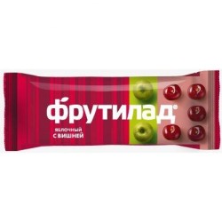 Батончик 30 г Фрутилад яблочный с вишней
