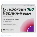 L-Тироксин 150 Берлин Хеми, табл. 0.15 мг №100