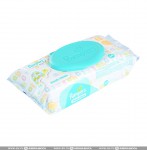 Салфетки влажные детские, Pampers (Памперс) 128 шт беби фреш сменный блок