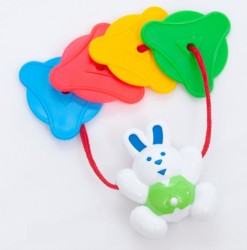 Прорезыватель Зайчик 0+