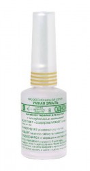 Лак-покрытие-основа-укрепитель для ногтей Умная эмаль 3 в 1 с экстрактом женьшеня 15 мл