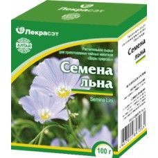 Льна семена сырье 100 г 1 шт.